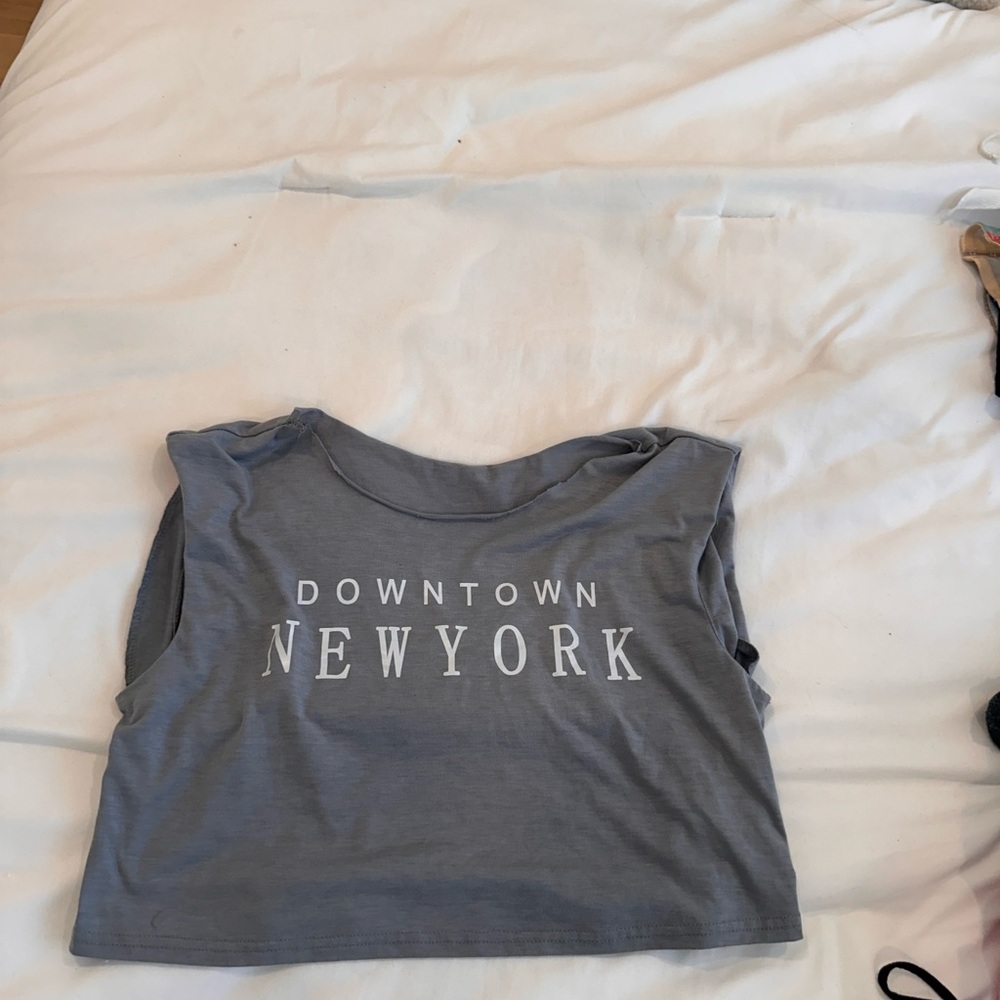 SHEIN Gray Casual tank  Top